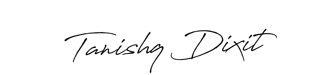 You should practise on your own different ways (Antro_Vectra_Bolder) to write your name (Tanishq Dixit) in signature. don't let someone else do it for you. Tanishq Dixit signature style 7 images and pictures png