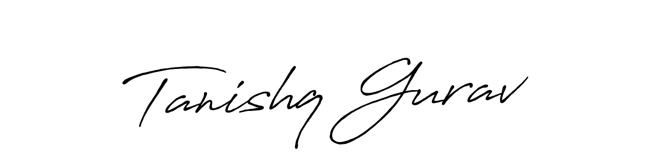 Similarly Antro_Vectra_Bolder is the best handwritten signature design. Signature creator online .You can use it as an online autograph creator for name Tanishq Gurav. Tanishq Gurav signature style 7 images and pictures png