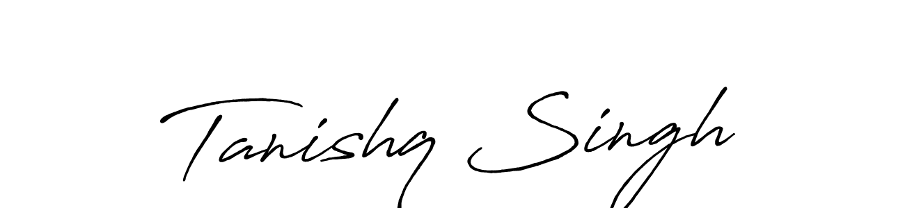 This is the best signature style for the Tanishq Singh name. Also you like these signature font (Antro_Vectra_Bolder). Mix name signature. Tanishq Singh signature style 7 images and pictures png