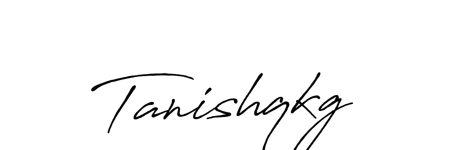 Design your own signature with our free online signature maker. With this signature software, you can create a handwritten (Antro_Vectra_Bolder) signature for name Tanishqkg. Tanishqkg signature style 7 images and pictures png