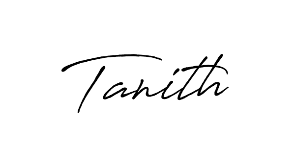 How to make Tanith signature? Antro_Vectra_Bolder is a professional autograph style. Create handwritten signature for Tanith name. Tanith signature style 7 images and pictures png