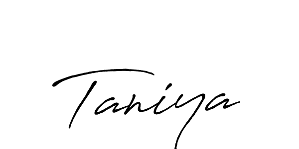 You should practise on your own different ways (Antro_Vectra_Bolder) to write your name (Taniya) in signature. don't let someone else do it for you. Taniya signature style 7 images and pictures png