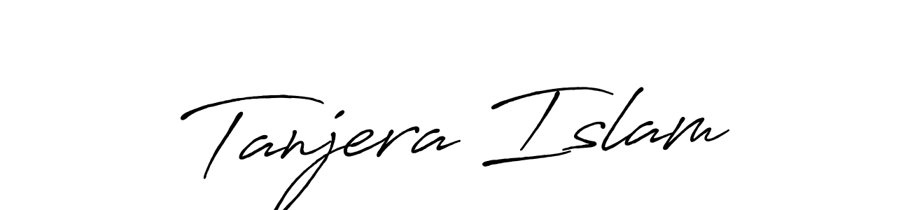 The best way (Antro_Vectra_Bolder) to make a short signature is to pick only two or three words in your name. The name Tanjera Islam include a total of six letters. For converting this name. Tanjera Islam signature style 7 images and pictures png