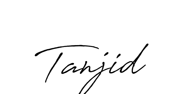See photos of Tanjid official signature by Spectra . Check more albums & portfolios. Read reviews & check more about Antro_Vectra_Bolder font. Tanjid signature style 7 images and pictures png