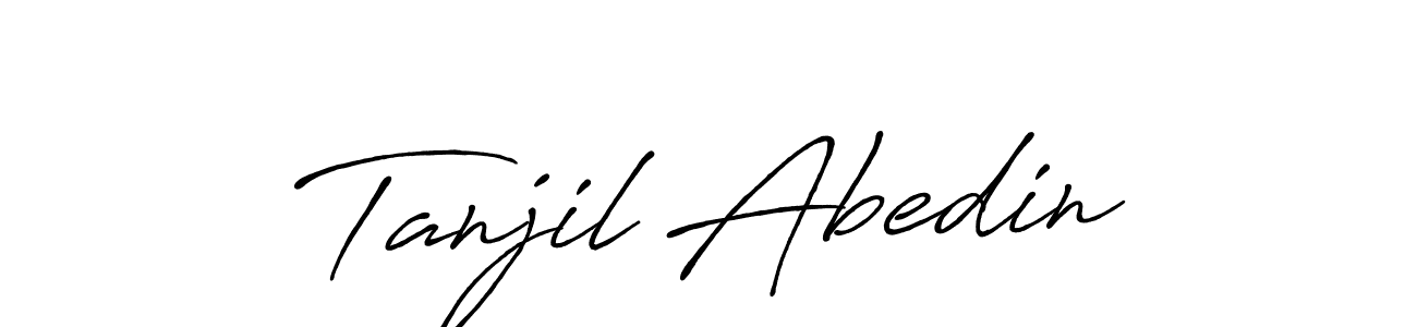 Once you've used our free online signature maker to create your best signature Antro_Vectra_Bolder style, it's time to enjoy all of the benefits that Tanjil Abedin name signing documents. Tanjil Abedin signature style 7 images and pictures png