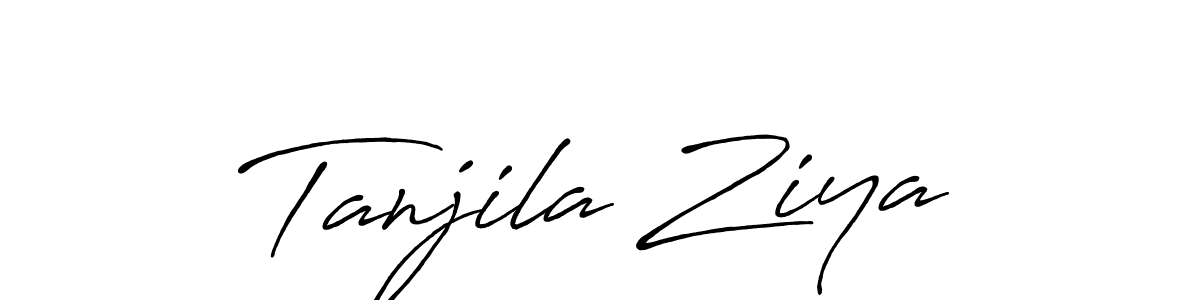 The best way (Antro_Vectra_Bolder) to make a short signature is to pick only two or three words in your name. The name Tanjila Ziya include a total of six letters. For converting this name. Tanjila Ziya signature style 7 images and pictures png