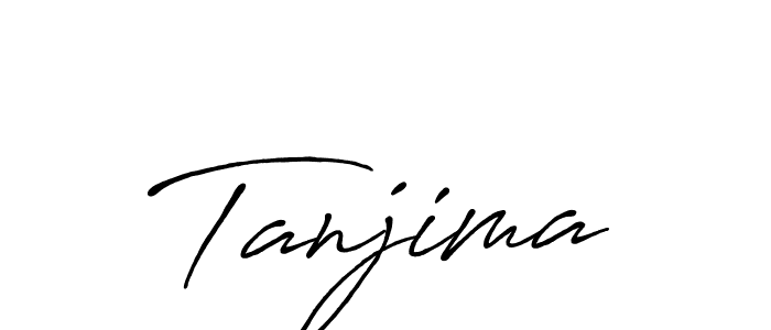 Antro_Vectra_Bolder is a professional signature style that is perfect for those who want to add a touch of class to their signature. It is also a great choice for those who want to make their signature more unique. Get Tanjima name to fancy signature for free. Tanjima signature style 7 images and pictures png