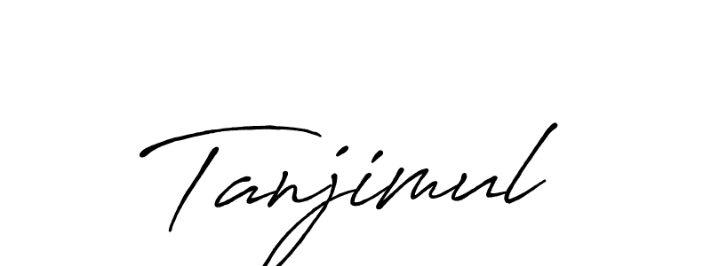 Make a beautiful signature design for name Tanjimul. Use this online signature maker to create a handwritten signature for free. Tanjimul signature style 7 images and pictures png