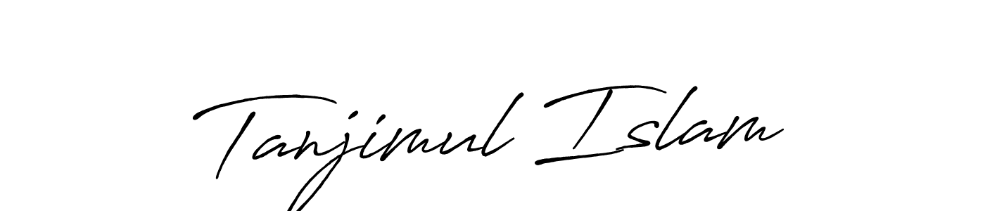 It looks lik you need a new signature style for name Tanjimul Islam. Design unique handwritten (Antro_Vectra_Bolder) signature with our free signature maker in just a few clicks. Tanjimul Islam signature style 7 images and pictures png
