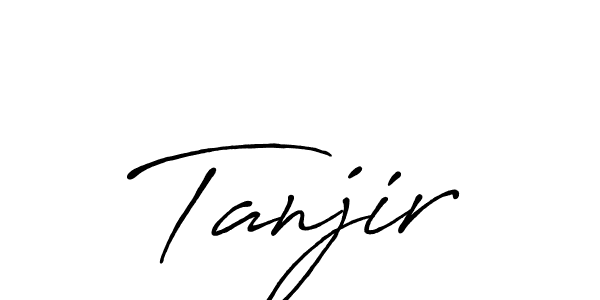Also we have Tanjir name is the best signature style. Create professional handwritten signature collection using Antro_Vectra_Bolder autograph style. Tanjir signature style 7 images and pictures png