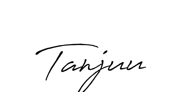This is the best signature style for the Tanjuu name. Also you like these signature font (Antro_Vectra_Bolder). Mix name signature. Tanjuu signature style 7 images and pictures png