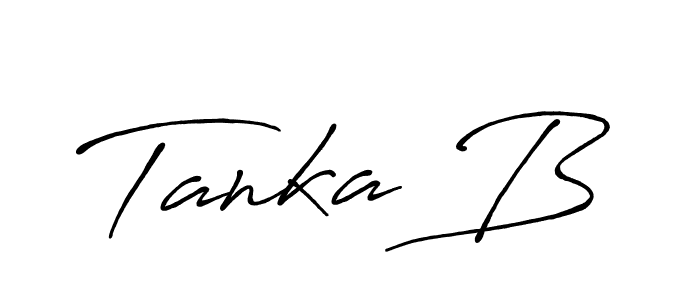 if you are searching for the best signature style for your name Tanka B. so please give up your signature search. here we have designed multiple signature styles  using Antro_Vectra_Bolder. Tanka B signature style 7 images and pictures png