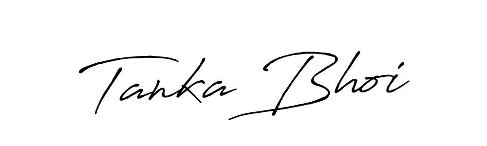It looks lik you need a new signature style for name Tanka Bhoi. Design unique handwritten (Antro_Vectra_Bolder) signature with our free signature maker in just a few clicks. Tanka Bhoi signature style 7 images and pictures png