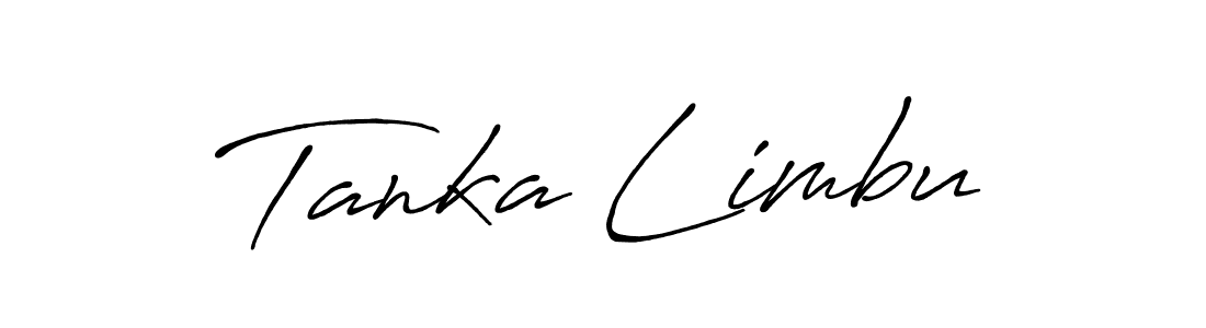 The best way (Antro_Vectra_Bolder) to make a short signature is to pick only two or three words in your name. The name Tanka Limbu include a total of six letters. For converting this name. Tanka Limbu signature style 7 images and pictures png