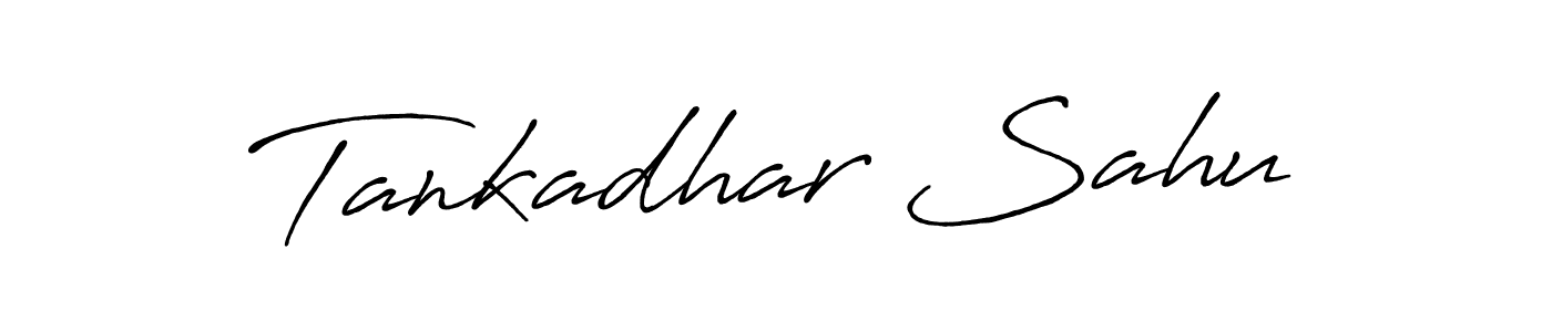 Tankadhar Sahu stylish signature style. Best Handwritten Sign (Antro_Vectra_Bolder) for my name. Handwritten Signature Collection Ideas for my name Tankadhar Sahu. Tankadhar Sahu signature style 7 images and pictures png