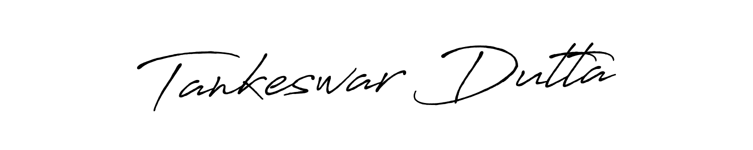 Use a signature maker to create a handwritten signature online. With this signature software, you can design (Antro_Vectra_Bolder) your own signature for name Tankeswar Dutta. Tankeswar Dutta signature style 7 images and pictures png