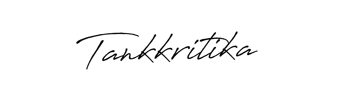 How to make Tankkritika name signature. Use Antro_Vectra_Bolder style for creating short signs online. This is the latest handwritten sign. Tankkritika signature style 7 images and pictures png