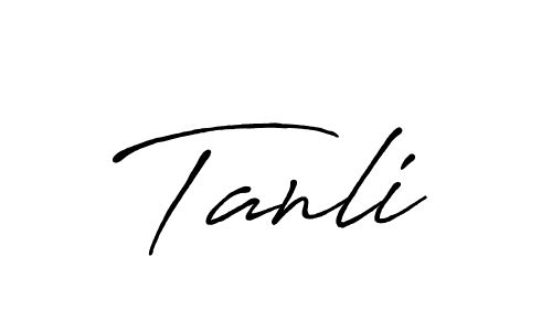 Make a short Tanli signature style. Manage your documents anywhere anytime using Antro_Vectra_Bolder. Create and add eSignatures, submit forms, share and send files easily. Tanli signature style 7 images and pictures png