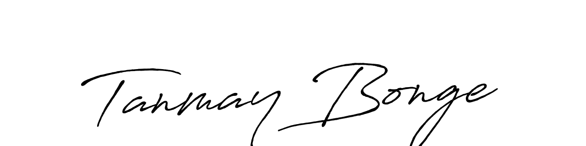 Also You can easily find your signature by using the search form. We will create Tanmay Bonge name handwritten signature images for you free of cost using Antro_Vectra_Bolder sign style. Tanmay Bonge signature style 7 images and pictures png