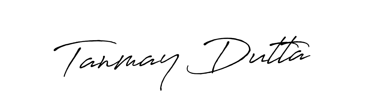 You should practise on your own different ways (Antro_Vectra_Bolder) to write your name (Tanmay Dutta) in signature. don't let someone else do it for you. Tanmay Dutta signature style 7 images and pictures png