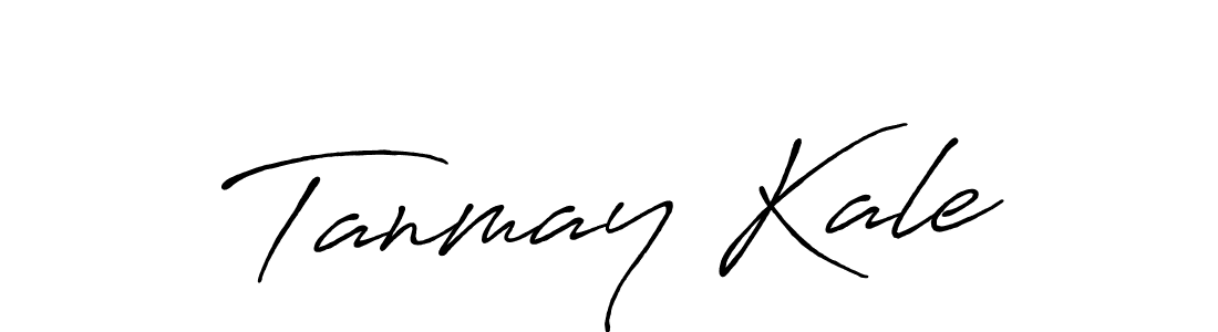 Tanmay Kale stylish signature style. Best Handwritten Sign (Antro_Vectra_Bolder) for my name. Handwritten Signature Collection Ideas for my name Tanmay Kale. Tanmay Kale signature style 7 images and pictures png
