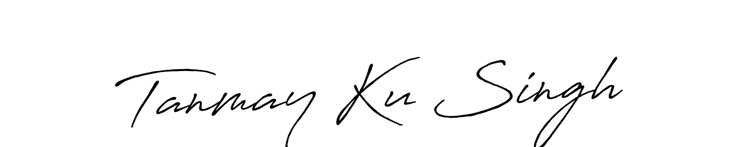 The best way (Antro_Vectra_Bolder) to make a short signature is to pick only two or three words in your name. The name Tanmay Ku Singh include a total of six letters. For converting this name. Tanmay Ku Singh signature style 7 images and pictures png