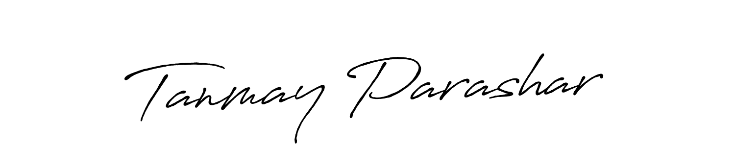 Similarly Antro_Vectra_Bolder is the best handwritten signature design. Signature creator online .You can use it as an online autograph creator for name Tanmay Parashar. Tanmay Parashar signature style 7 images and pictures png