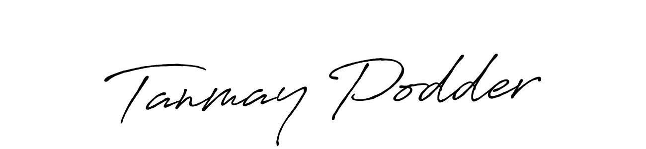 if you are searching for the best signature style for your name Tanmay Podder. so please give up your signature search. here we have designed multiple signature styles  using Antro_Vectra_Bolder. Tanmay Podder signature style 7 images and pictures png