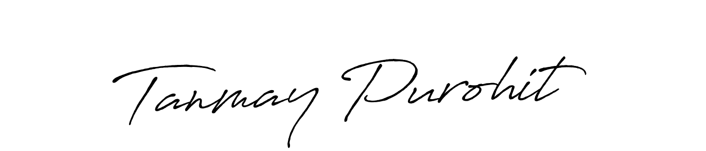 This is the best signature style for the Tanmay Purohit name. Also you like these signature font (Antro_Vectra_Bolder). Mix name signature. Tanmay Purohit signature style 7 images and pictures png