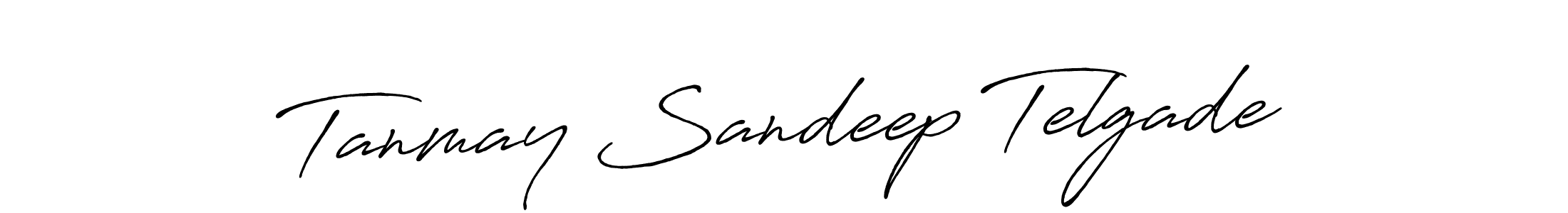 Use a signature maker to create a handwritten signature online. With this signature software, you can design (Antro_Vectra_Bolder) your own signature for name Tanmay Sandeep Telgade. Tanmay Sandeep Telgade signature style 7 images and pictures png