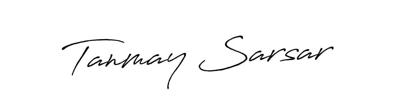 Similarly Antro_Vectra_Bolder is the best handwritten signature design. Signature creator online .You can use it as an online autograph creator for name Tanmay Sarsar. Tanmay Sarsar signature style 7 images and pictures png