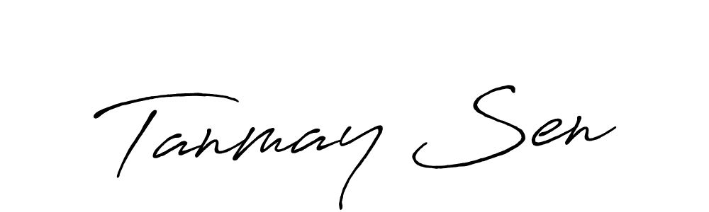 Make a beautiful signature design for name Tanmay Sen. Use this online signature maker to create a handwritten signature for free. Tanmay Sen signature style 7 images and pictures png