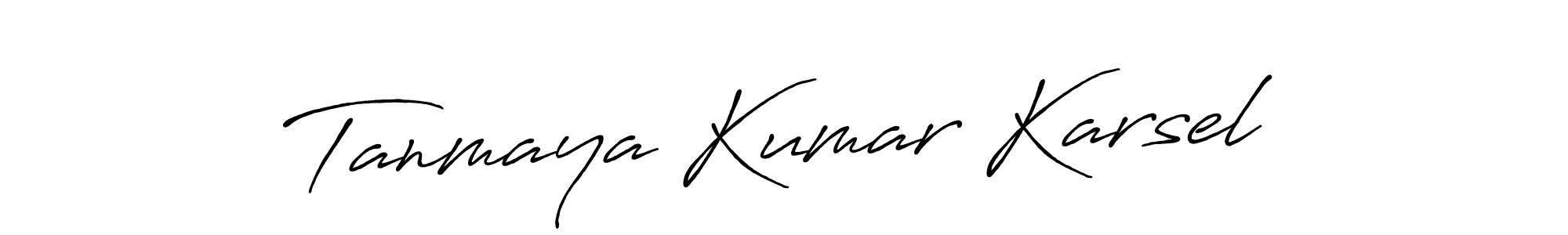 Once you've used our free online signature maker to create your best signature Antro_Vectra_Bolder style, it's time to enjoy all of the benefits that Tanmaya Kumar Karsel name signing documents. Tanmaya Kumar Karsel signature style 7 images and pictures png