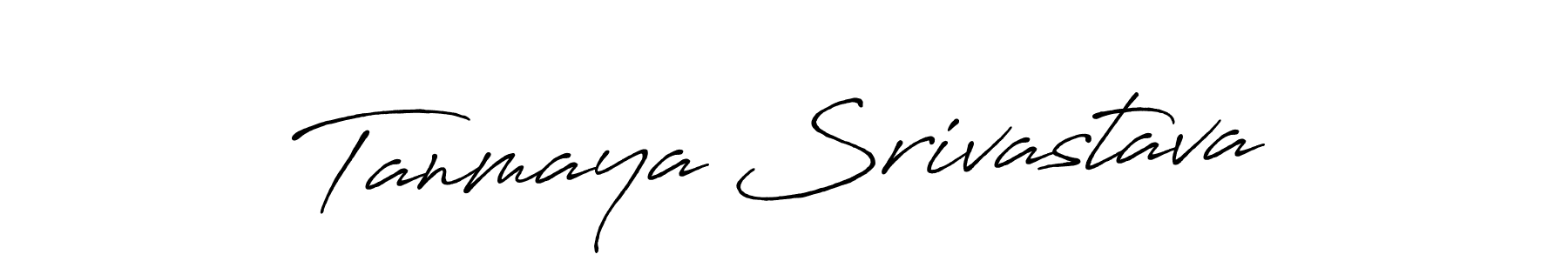 It looks lik you need a new signature style for name Tanmaya Srivastava. Design unique handwritten (Antro_Vectra_Bolder) signature with our free signature maker in just a few clicks. Tanmaya Srivastava signature style 7 images and pictures png