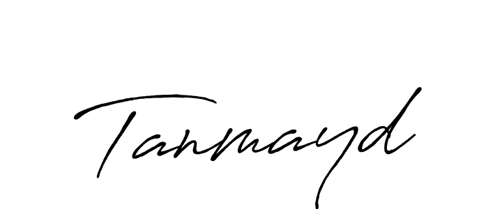 Make a beautiful signature design for name Tanmayd. With this signature (Antro_Vectra_Bolder) style, you can create a handwritten signature for free. Tanmayd signature style 7 images and pictures png