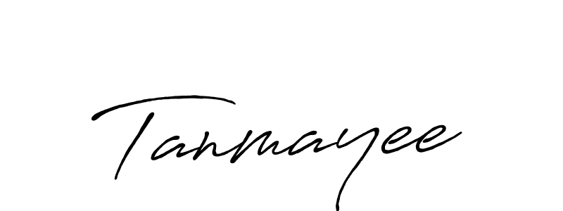 Use a signature maker to create a handwritten signature online. With this signature software, you can design (Antro_Vectra_Bolder) your own signature for name Tanmayee. Tanmayee signature style 7 images and pictures png