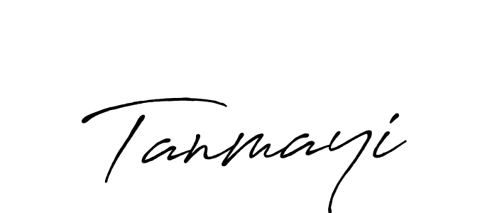 Design your own signature with our free online signature maker. With this signature software, you can create a handwritten (Antro_Vectra_Bolder) signature for name Tanmayi. Tanmayi signature style 7 images and pictures png