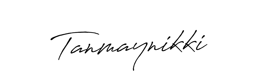 Make a beautiful signature design for name Tanmaynikki. Use this online signature maker to create a handwritten signature for free. Tanmaynikki signature style 7 images and pictures png