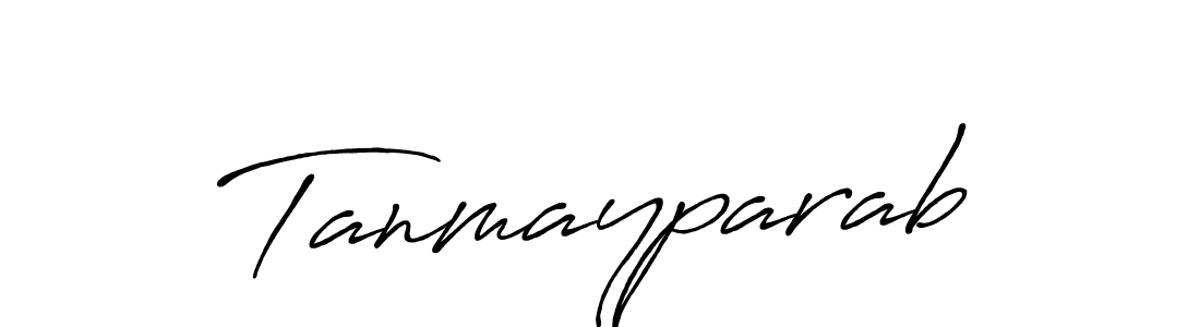 Design your own signature with our free online signature maker. With this signature software, you can create a handwritten (Antro_Vectra_Bolder) signature for name Tanmayparab. Tanmayparab signature style 7 images and pictures png