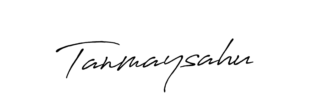 Design your own signature with our free online signature maker. With this signature software, you can create a handwritten (Antro_Vectra_Bolder) signature for name Tanmaysahu. Tanmaysahu signature style 7 images and pictures png