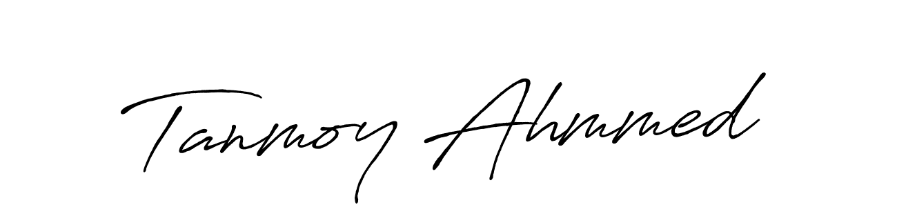 Also we have Tanmoy Ahmmed name is the best signature style. Create professional handwritten signature collection using Antro_Vectra_Bolder autograph style. Tanmoy Ahmmed signature style 7 images and pictures png