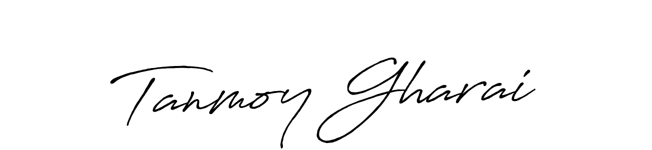 The best way (Antro_Vectra_Bolder) to make a short signature is to pick only two or three words in your name. The name Tanmoy Gharai include a total of six letters. For converting this name. Tanmoy Gharai signature style 7 images and pictures png