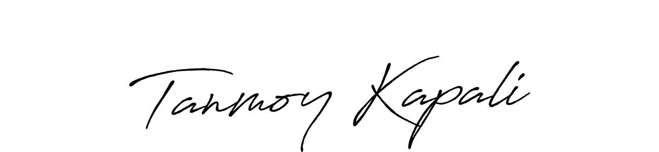Also You can easily find your signature by using the search form. We will create Tanmoy Kapali name handwritten signature images for you free of cost using Antro_Vectra_Bolder sign style. Tanmoy Kapali signature style 7 images and pictures png