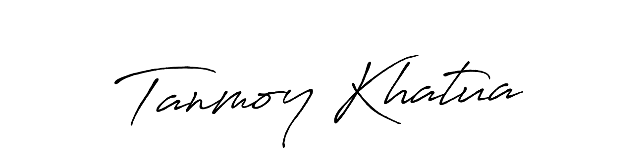 You should practise on your own different ways (Antro_Vectra_Bolder) to write your name (Tanmoy Khatua) in signature. don't let someone else do it for you. Tanmoy Khatua signature style 7 images and pictures png