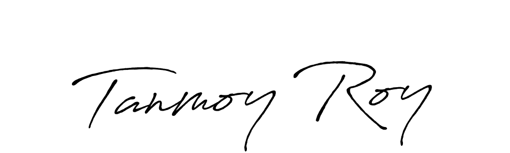 Design your own signature with our free online signature maker. With this signature software, you can create a handwritten (Antro_Vectra_Bolder) signature for name Tanmoy Roy. Tanmoy Roy signature style 7 images and pictures png