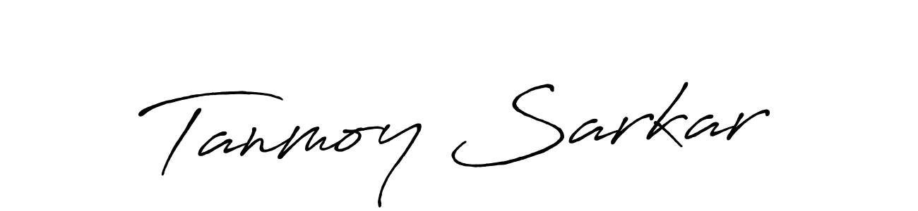 Tanmoy Sarkar stylish signature style. Best Handwritten Sign (Antro_Vectra_Bolder) for my name. Handwritten Signature Collection Ideas for my name Tanmoy Sarkar. Tanmoy Sarkar signature style 7 images and pictures png