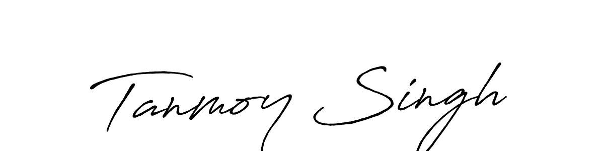 if you are searching for the best signature style for your name Tanmoy Singh. so please give up your signature search. here we have designed multiple signature styles  using Antro_Vectra_Bolder. Tanmoy Singh signature style 7 images and pictures png