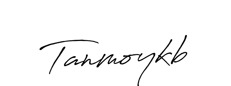 Create a beautiful signature design for name Tanmoykb. With this signature (Antro_Vectra_Bolder) fonts, you can make a handwritten signature for free. Tanmoykb signature style 7 images and pictures png