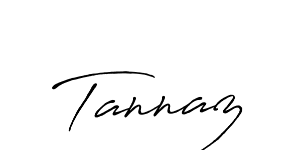 Also You can easily find your signature by using the search form. We will create Tannaz name handwritten signature images for you free of cost using Antro_Vectra_Bolder sign style. Tannaz signature style 7 images and pictures png