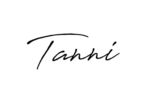 You should practise on your own different ways (Antro_Vectra_Bolder) to write your name (Tanni) in signature. don't let someone else do it for you. Tanni signature style 7 images and pictures png